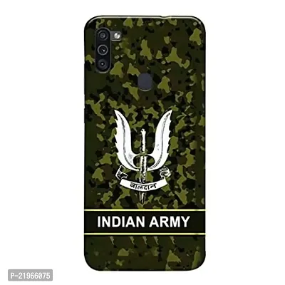 Dugvio? Poly Carbonate Back Cover Case for Samsung Galaxy M11 - Army Camoflage, Army Design, Army