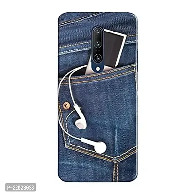 Dugvio? Printed Designer Hard Back Case Cover for OnePlus 7 Pro (Pocket Jeans Art)-thumb0