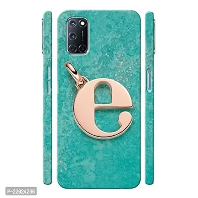 Dugvio? Printed Designer Hard Back Case Cover for Oppo A52 (E Name Alphabet)