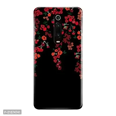 Dugvio Printed Colorful Flower Floral and Leafs Designer Back Case Cover for Xiaomi Redmi K20 Pro/Redmi K20 Pro (Multicolor)