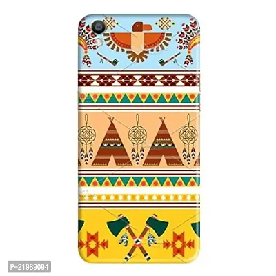 Dugvio? Printed Designer Back Cover Case for Oppo A37 - Rajasthani Pattern