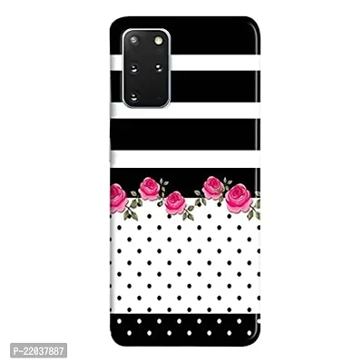 Dugvio? Printed Designer Matt Finish Hard Back Case Cover for Samsung Galaxy S20 Plus/Samsung S20 Plus (Rose Pattern Effect)