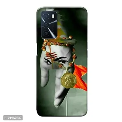 Dugvio Printed Designer Back Cover Case for Oppo A16 5G - Lord Shiva, Angry Shiva, Om-thumb0