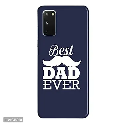 Dugvio? Polycarbonate Printed Hard Back Case Cover for Samsung Galaxy S20 / Samsung S20 (Best Dad Ever)
