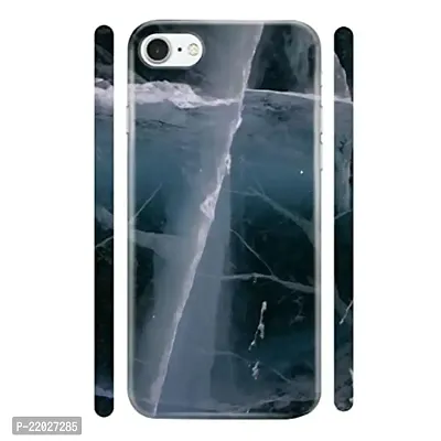 Dugvio? Printed Designer Hard Back Case Cover for iPhone SE (2020) (Black Marble Effect)