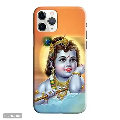 Dugvio? Printed Designer Hard Back Case Cover for iPhone 11 Pro (Lord Krishna Little Krishna)-thumb0