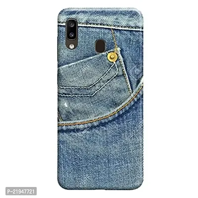 Dugvio? Polycarbonate Printed Hard Back Case Cover for Samsung Galaxy A20 / Samsung A30 / Samsung M10S (Pocket Jeans)