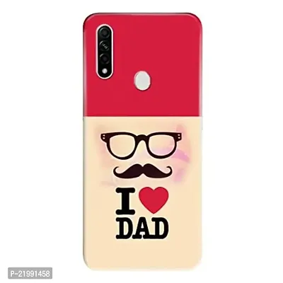 Dugvio? Printed Designer Back Cover Case for Oppo A31 - I Love Dad Quotes