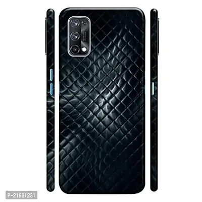 Dugvio? Poly Carbonate Back Cover Case for Realme X7 / Realme X7 5G - Leather Effect