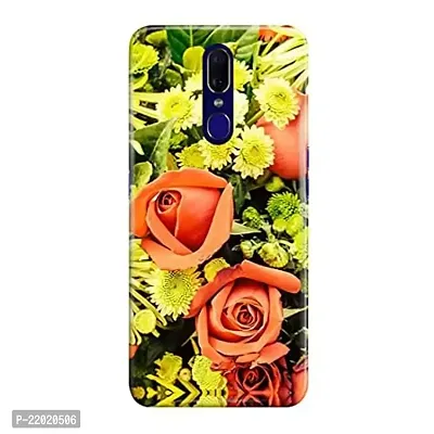 Dugvio? Printed Designer Hard Back Case Cover for Oppo F11 (Flowers Art)-thumb0