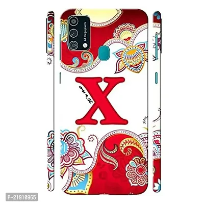 Dugvio? Polycarbonate Printed Hard Back Case Cover for Samsung Galaxy F41 / Samsung F41 (Its Me X Alphabet)-thumb0