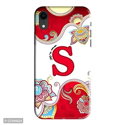 Dugvio? Polycarbonate Printed Hard Back Case Cover for iPhone XR (Its Me S Alphabet)