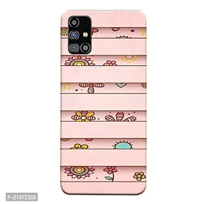 Dugvio? Printed Designer Back Case Cover for Samsung Galaxy M31S / Samsung M31S (Floral Pattern Border)