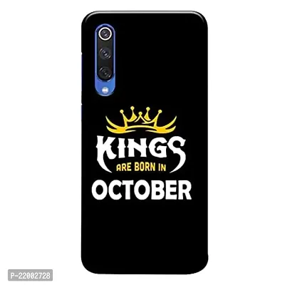 Dugvio? Printed Designer Hard Back Case Cover for Xiaomi Redmi 9 SE (Kings are Born in October)