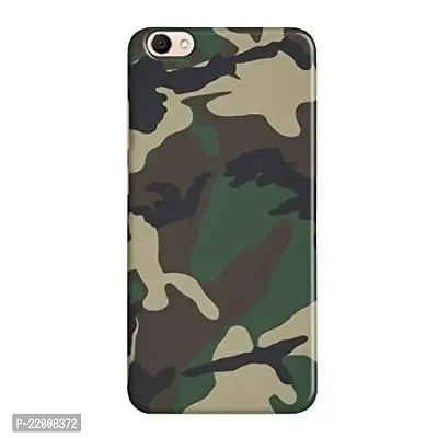 Dugvio? Printed Designer Hard Back Case Cover for Vivo Y67 (Army Camoflage)