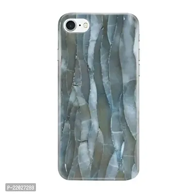 Dugvio? Printed Designer Hard Back Case Cover for iPhone 7 (Grey Marble Effect)