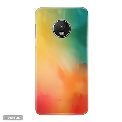 Dugvio? Polycarbonate Printed Colorful Painting Color Water Color Designer Back Case Cover for Motorola Moto G5 Plus/Moto G5 Plus (Multicolor)-thumb0