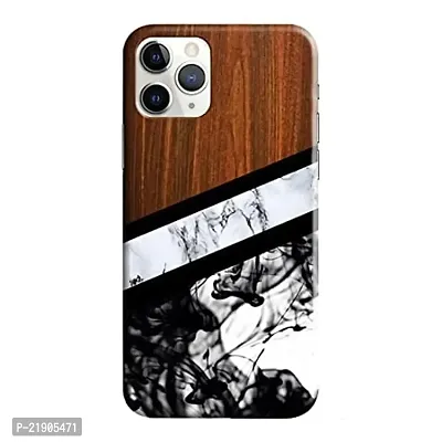 Dugvio? Polycarbonate Printed Colorful Wooden and Marble Effect Designer Hard Back Case Cover for Apple iPhone 11 Pro/iPhone 11 Pro (Multicolor)