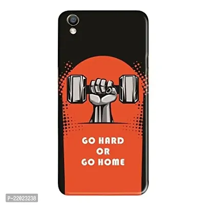 Dugvio? Printed Designer Hard Back Case Cover for Oppo A37 (Go Hard or go Home)