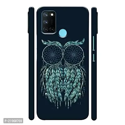 Dugvio? Poly Carbonate Back Cover Case for Realme 7i - Owl Art