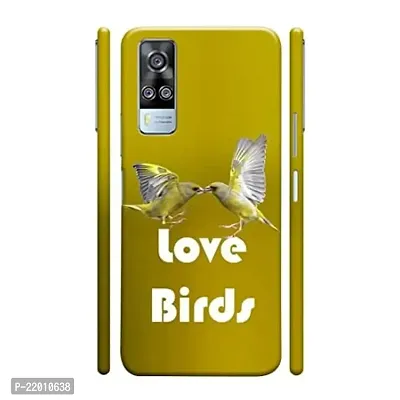 Dugvio? Printed Designer Hard Back Case Cover for Vivo Y31 (Love Birds)-thumb0