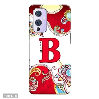 Dugvio? Polycarbonate Printed Hard Back Case Cover for Oneplus 9 (Its Me B Alphabet)-thumb0