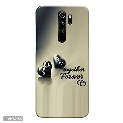 Dugvio? Polycarbonate Printed Hard Back Case Cover for Xiaomi Redmi Note 8 Pro (Together Forever Love)-thumb0