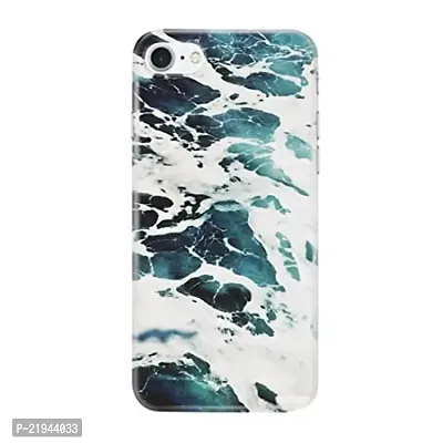Dugvio? Polycarbonate Printed Hard Back Case Cover for iPhone 8 (Water Marble)