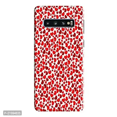 Dugvio? Printed Designer Hard Back Case Cover for Samsung Galaxy S10 / Samsung S10 (Red Dil Love)