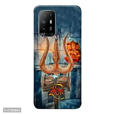 Dugvio Printed Designer Back Cover Case for Oppo F19 Pro 5G - Lord Shiva, Angry Shiva, Shankar