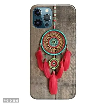 Dugvio? Polycarbonate Printed Hard Back Case Cover for iPhone 12 / iPhone 12 Pro (Dreamcatcher Art)