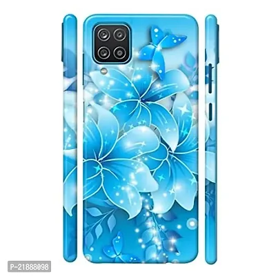 Dugvio Polycarbonate Printed Colorful Sky Butterfly Designer Hard Back Case Cover for Samsung Galaxy M12 / Samsung M12 (Multicolor)-thumb0