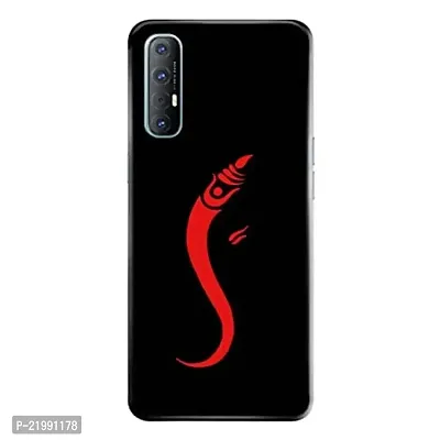 Dugvio? Printed Designer Back Cover Case for Oppo Reno 3 Pro - Lord Ganesha-thumb0