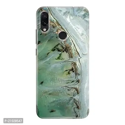 Dugvio? Polycarbonate Printed Hard Back Case Cover for Xiaomi Redmi Note 5 Pro (Marble Sky)