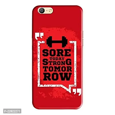 Dugvio? Printed Designer Hard Back Case Cover for Oppo A71 (Gym Motivation Quotes)
