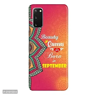 Dugvio? Polycarbonate Printed Hard Back Case Cover for Samsung Galaxy S20 / Samsung S20 (Beauty Queens are Born in September)