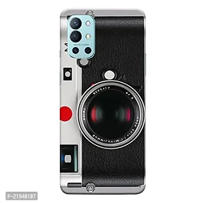Dugvio? Polycarbonate Printed Hard Back Case Cover for Oneplus 9R (Vintage Camera Art)