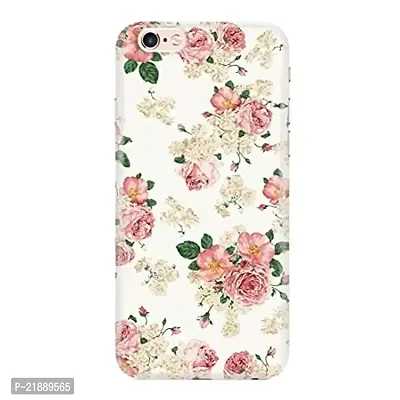 Dugvio Polycarbonate Printed Colorful Pink Floral, Flowers Designer Hard Back Case Cover for Apple iPhone 6 Plus/iPhone 6S Plus (Multicolor)