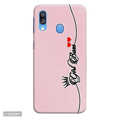 Dugvio? Printed Girly Design Queen Crown Designer Hard Back Case Cover for Samsung Galaxy A40 / Samsung A40 (Multicolor)-thumb0