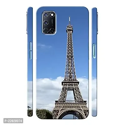 Dugvio? Printed Designer Hard Back Case Cover for Oppo A52 (Eiffel Tower)