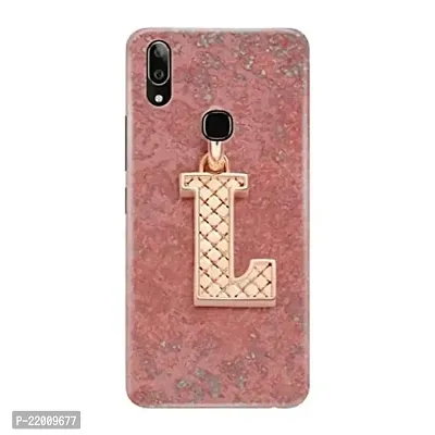 Dugvio? Printed Designer Hard Back Case Cover for Vivo V11 (L Name Alphabet)