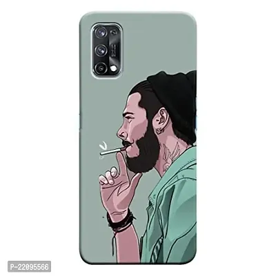 Dugvio? Printed Hard Back Case Cover for Realme X7 Pro (Desi boy, Smoker, Smoking Man)-thumb0