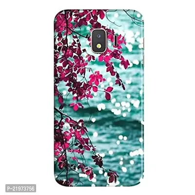 Dugvio? Printed Designer Back Case Cover for Samsung Galaxy J2 Pro (2018) / Samsung J2 (2018) / J250F/DS (Pink Floral)-thumb0