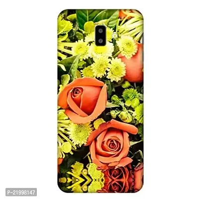 Dugvio? Printed Designer Hard Back Case Cover for Samsung Galaxy J6 Plus/Samsung J6 + / SM-J610FN/DS (Flowers Art)