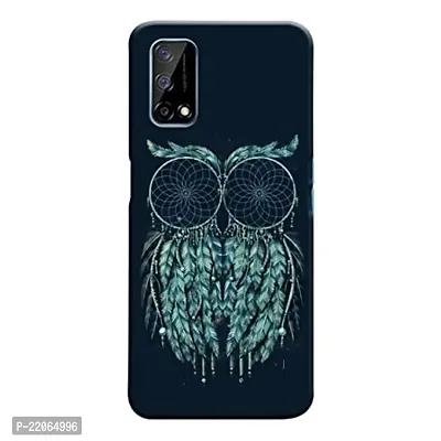 Dugvio? Printed Designer Matt Finish Hard Back Cover Case for Realme Narzo 30 Pro (5G) - Owl Art