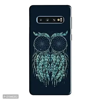 Dugvio? Polycarbonate Printed Hard Back Case Cover for Samsung Galaxy S10 / Samsung S10 (Owl Art)