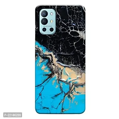 Dugvio? Printed Hard Back Cover Case for OnePlus 9R / OnePlus 9R (5G) - Marble Texture Design