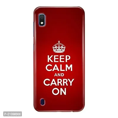 Dugvio? Printed Designer Hard Back Case Cover for Samsung Galaxy A10 / Samsung A10/ SM-A105F/DS (Keep Calm and Carry on)