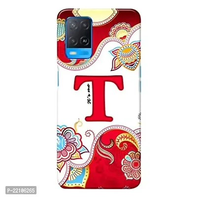 Dugvio? Printed Hard Back Cover Case for Oppo A54 / Oppo A54 (4G) - Its Me T Alphabet