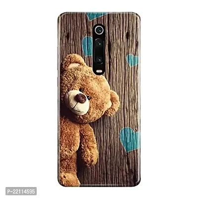 Dugvio Wooden Love Theme Designer Hard Back Case Cover for Xiaomi Redmi K20 Pro/Redmi K20 Pro (Multicolor)